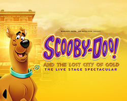 More Info for “SCOOBY-DOO! AND THE LOST CITY OF GOLD” ANNOUNCES FIRST DATES FOR THE LIVE STAGE SPECTACULAR 